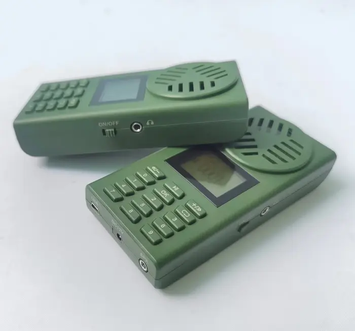 Appel électronique oiseaux X7S avec télécommande - Voix caille intégrée pour chasse canards oies