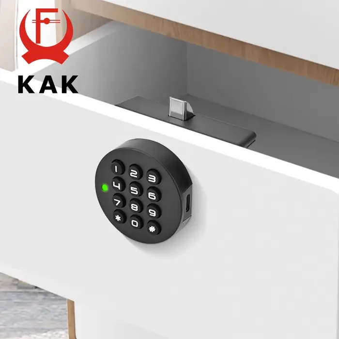 Serrure à code pour armoire de sécurité KAK, serrure de porte sans clé, serrure de tiroir à combinai