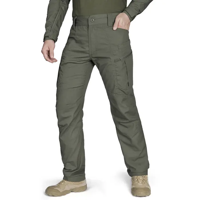 Pantalon classique chasse coton élastique - Coupe droite confortable pour longue attente à l'affût