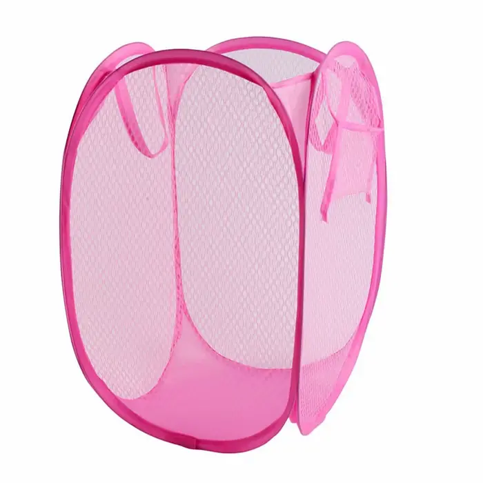 Mir de tri de linge sale pliable, cadre de lavage, sac de rangement en maille pour gril, organisateu