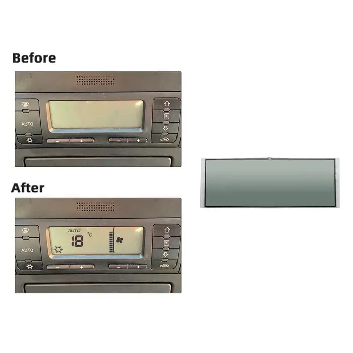 Écran LCD pour Seat Leon Seat Toledo ACC, affichage de l'unité, moniteur de contrôle du climat, répa