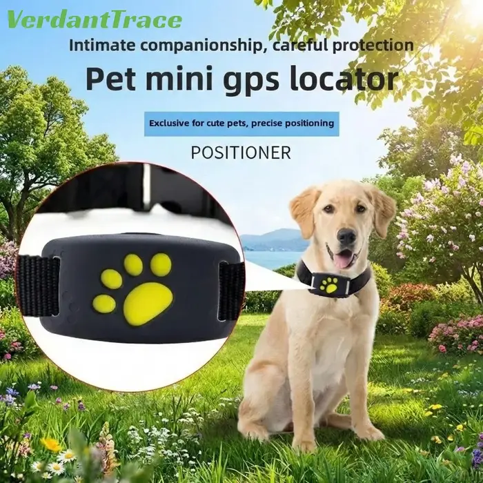 Traceur GPS VerdantTrace pour chiens et chats