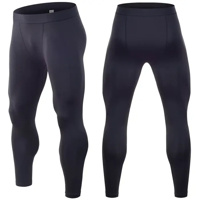 Pantalon de sport de compression à séchage rapide pour hommes, collants de fitness, leggings de cour