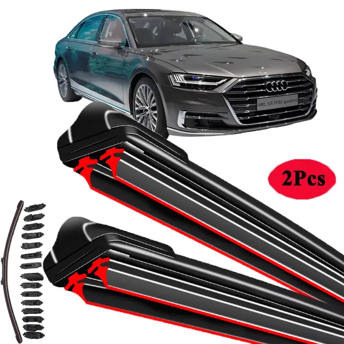 Balai d'essuie-glace de voiture, pour Audi A1 A3 A4 A5 A6 A7 A8, accessoires 8x8V B8 B9 8T C7 4G RS7