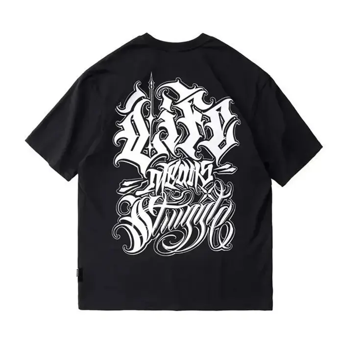 West Coast-T-shirt à manches courtes à col rond pour homme, vêtements décontractés, hirondelle à dou
