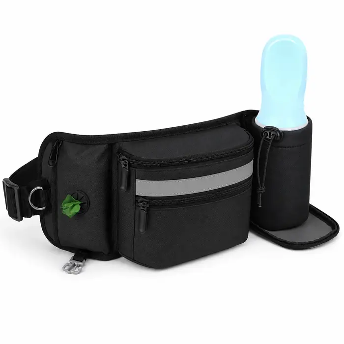 Sac banane pour friandises pour chien, idéal pour l'entraînement et la promenade, sac à collations p