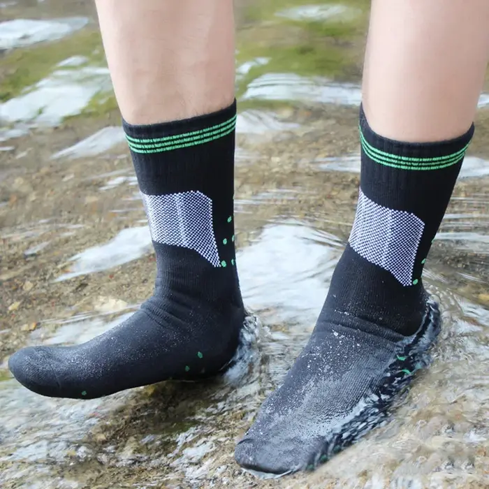 Chaussettes imperméables respirantes randonnée aquatique camping hiver vélo neige chasse étanches