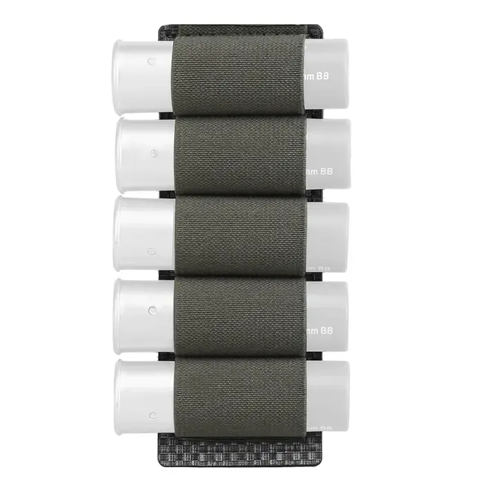 Pochette ronde pour fusil de chasse de calibre 12, panneau suspendu MOLLE, support de cartouche élas