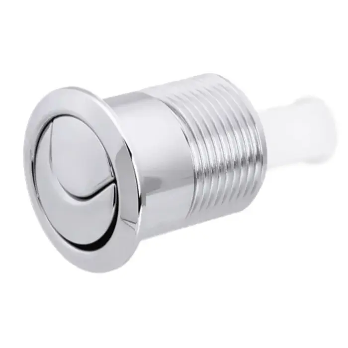 Bouton de toilette pour Siamp pour Skipper 45, double bouton de réservoir de chasse d'eau, 1 pièce 34455009   Pièces de rechange à double chasse d'eau ABS chromé 85x48mm