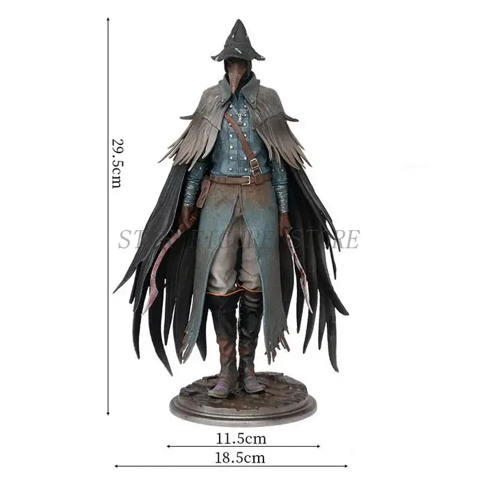 30cm figurines Bloodborne les vieux chasseurs Henryk figurine modèle jouets chasseur décorations de 