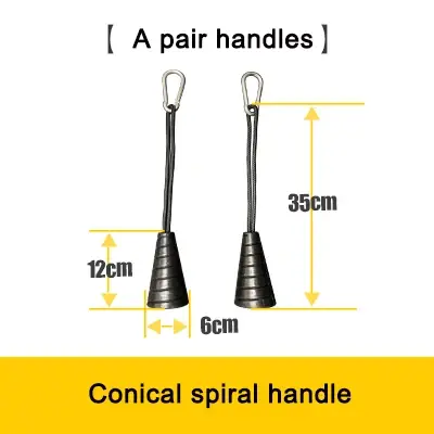 1 paire de cordon de serrage pour biceps et triceps, corde à poignée unique, fixation de câble de tr