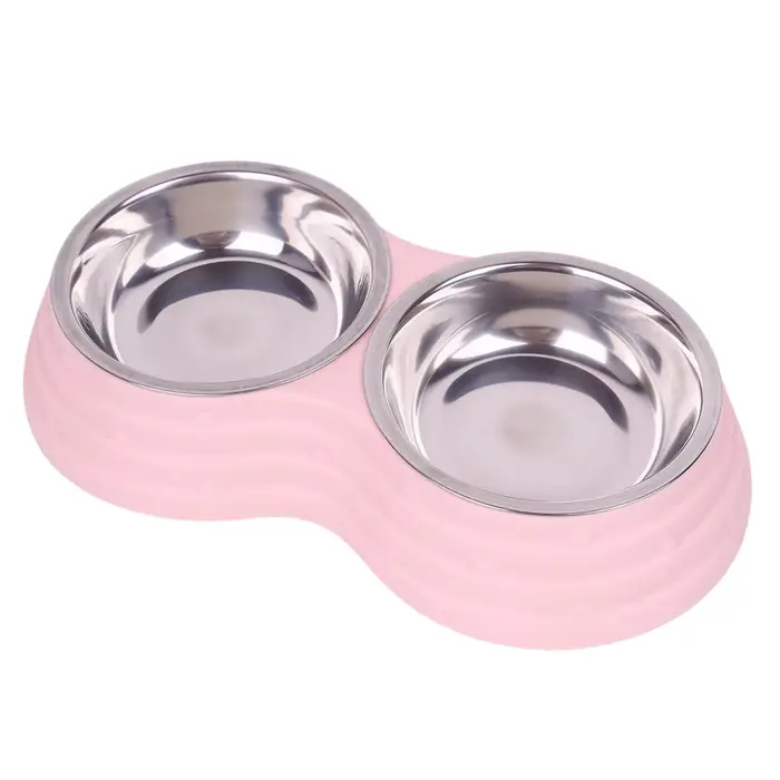 Bol pour animaux de compagnie en acier inoxydable, 1 pièce, pour chiens et chats, adapté aux petits 