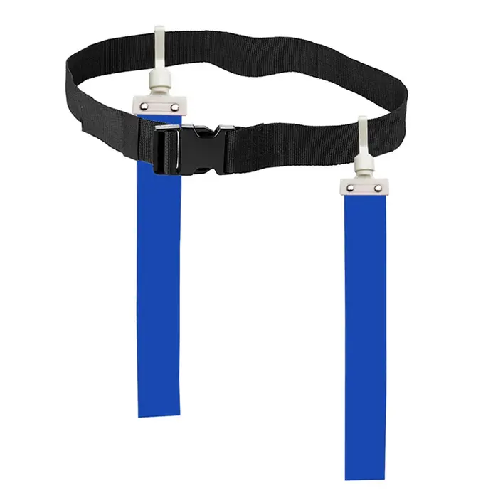 Ceinture d'entraînement réglable pour match de football américain, sangle de taille Rugby Feel Tag