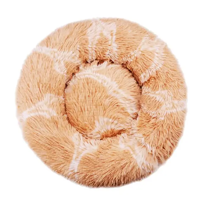 Lit rond pour animaux de compagnie, 40 à 90cm, 6 tailles, pour grand chien, lit Super doux pour chat