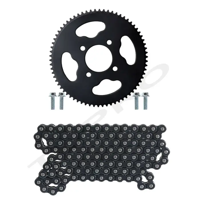 Pignon Arrière Renforcé pour Course, Go Kart, Karting, Rotax, JOor 70T, 219H, 112 Liens