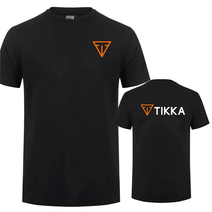 Tikka par Sako chasse T-shirt été hommes femmes coton haut à manches courtes T-shirt homme T-shirt LH-636