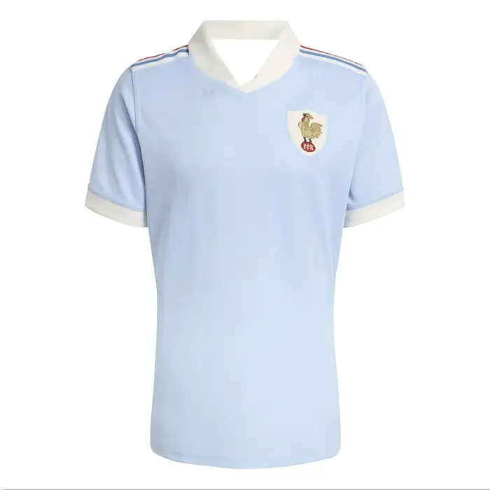 Nouveau Maillot de Foot Rétro Extérieur Équipe Nationale de France 2026 Enfant/Adulte Entraînement e