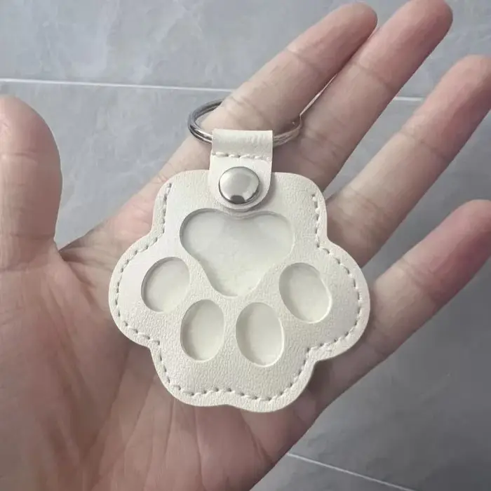 Porte-clés de rangement de cheveux de chien et de chat, pendentif mignon de sac, porte-clés de voitu