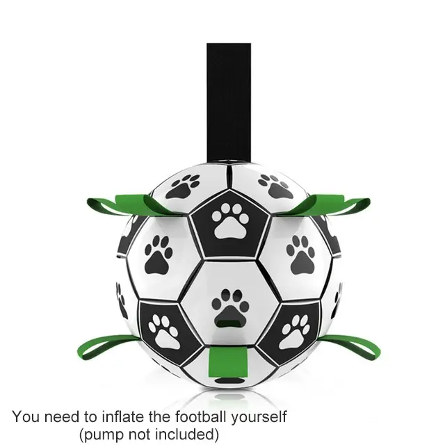 Ikfor-Jouets de football interactifs pour animaux de compagnie avec onglets à saisir, entraînement e