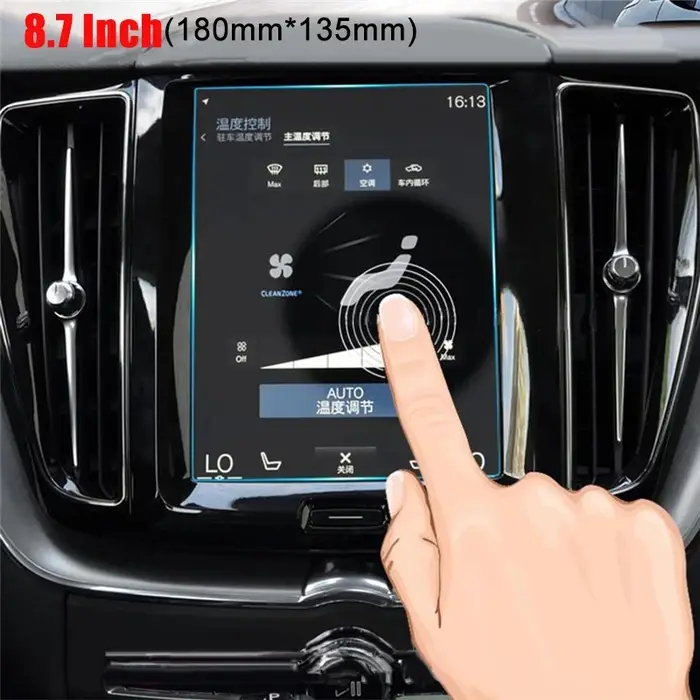 Voiture Navigation GPS Protecteur D'écran Trempé Trempé Film Pour Volvo S90 XC60 XC90 XC40 2016 2017