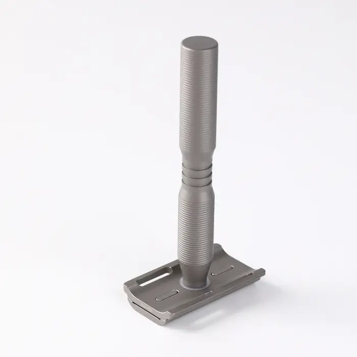 Rasoir de sécurité léger YAQI Ghost Titanium