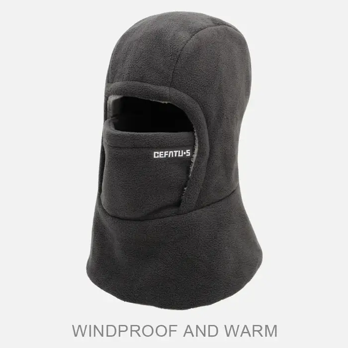 Masque de Ski, écharpe de cyclisme, cagoule thermique pour le cou, masque d'hiver, capuche plus chau