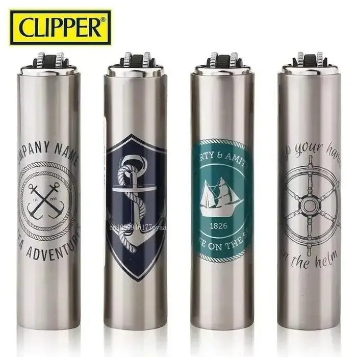 Clippers Espagne offre une variété de briquets gonflables réutilisables et des styles d'allumettes m