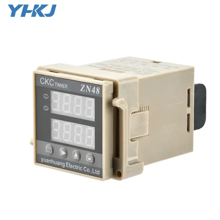 Compteur de temps numérique série ZN48, minuterie multifonction, contrôleur rotatif, compteur de rév