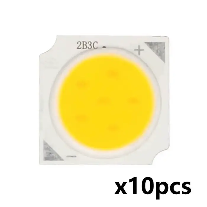 10 pièces 3W/5W/7W/10W LED COB perles de lumière LED Source puce 13mm pour ampoule LED lampe project