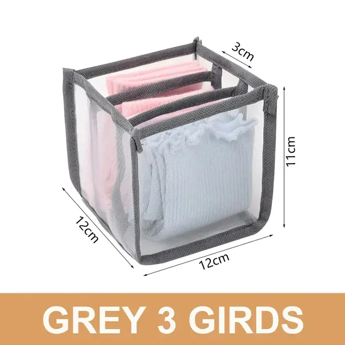 Pochette de rangement pliante, organisateur de linge dans le placard, tiroirs de sous-vêtements, arm
