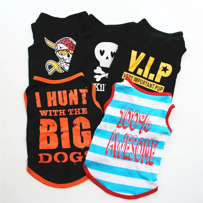 Chemises pour petits chiens garçon