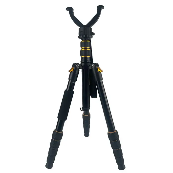 Trépied en aluminium portable support universel pliant antidérapant pour chasse camping et activités de plein air