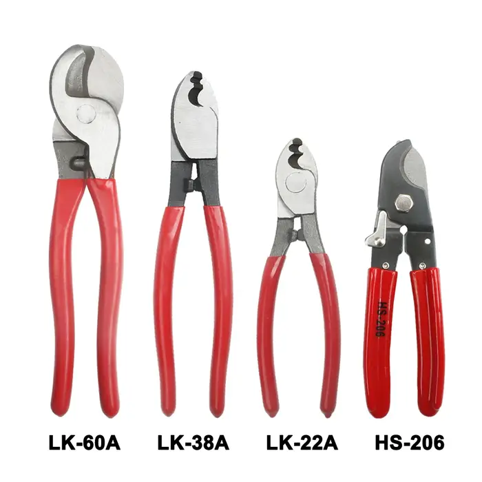Pince à sertir, coupe-fil électrique pour électriciens, outils manuels, coupe-câble