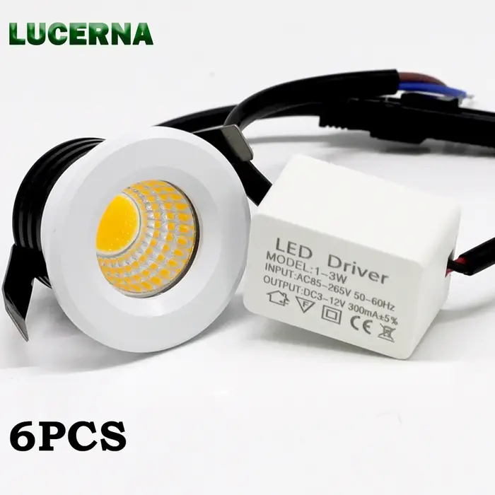 LED Mini Spot ampoules 110V 220V encastré plafonnier pour la maison chambre escalier marches couloir