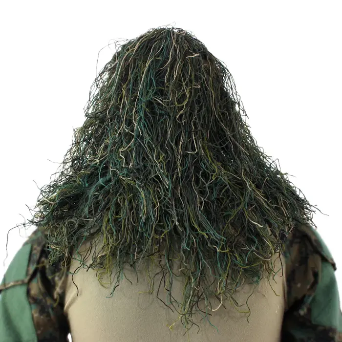 Cagoule Ghillie de chasse pour adultes en plein air, couvre-tête de Camouflage pour costume Ghillie,