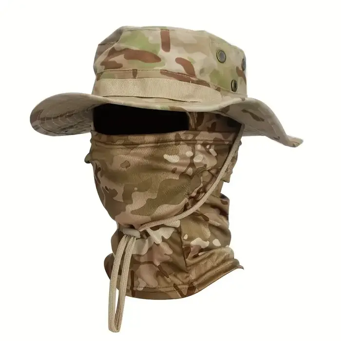 Casquette Boonie de Camouflage, cagoule, costume pliable, doux, pour la chasse en plein air, la pêch