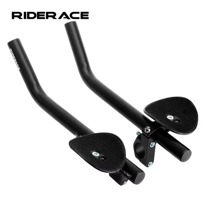 Repose-vélo TT Clip de guidon sur barre Aero Extension de guidon en alliage d'aluminium Triathlon TT