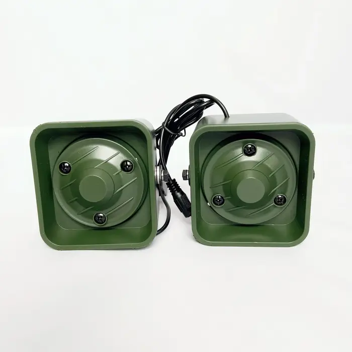 BK1218B Accessoires de chasse 50 watts de 150 dB 4 ohms Haut-parleur à aimant carré