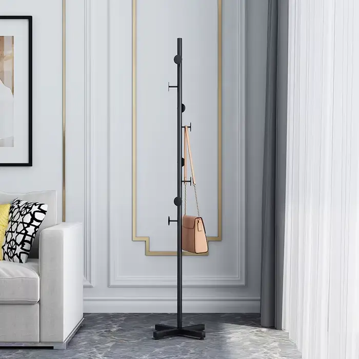 Porte-vêtements sur pied moderne pour chambre à coucher, porte-manteau simple pour salon, porte-vête