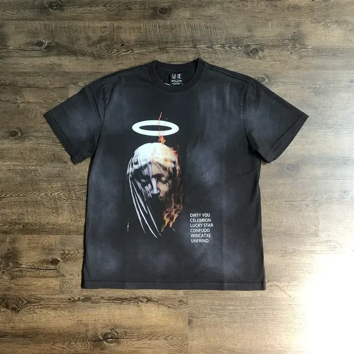 SAINT OF MICHAEL 1:1 meilleure qualité mode Streetwear Vintage vêtements hauts ample surdimensionné 