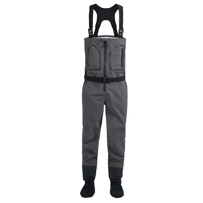 Waders de pêche pour hommes de haute qualité, pantalons une pièce imperméables et respirants avec ch