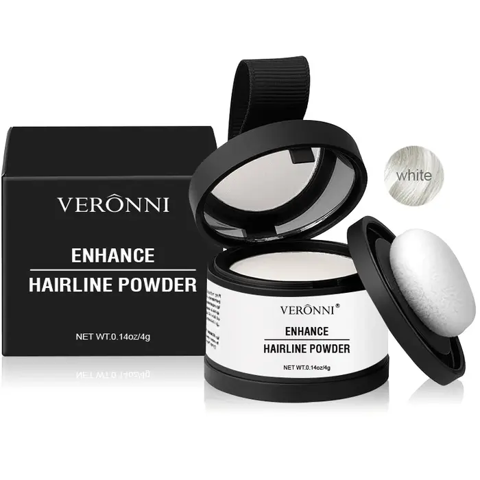 Poudre de ligne de cheveux imperméable instantanée naturelle, racine noire, correcteur d'ombre de dé
