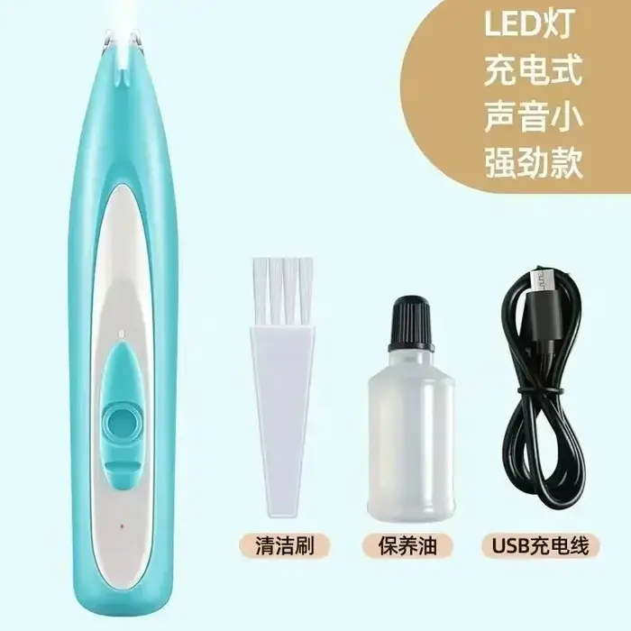 Coupe-chien électrique tondeuse à cheveux pour animaux de compagnie chat toilettage coiffeur ciseaux