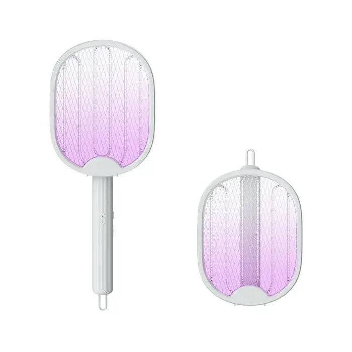 Tueur de moustiques électrique pliable Zapper Raqueta Mata Electrico USB Rechargeable Zanzare Mata F