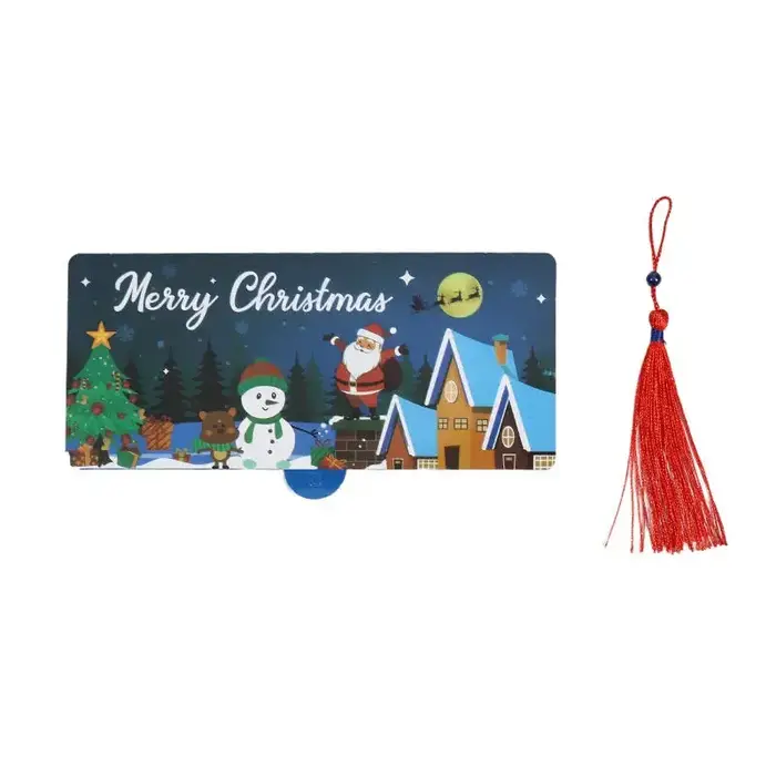 Porte-monnaie de noël, portefeuille, enveloppe rouge, cadeau de noël, carte de vœux, anniversaire cr