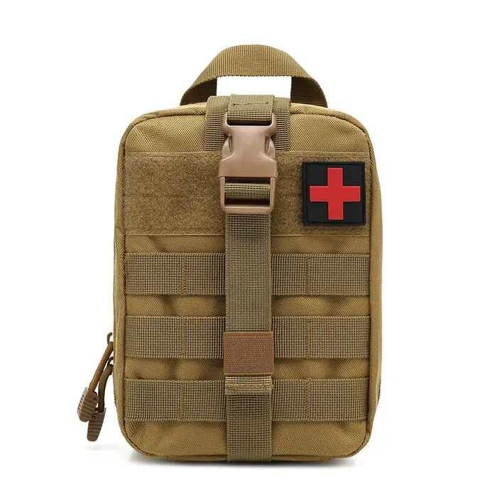 Sac de taille EDC Molle Powder IFAK, trousse médicale d'urgence de survie, trousse de premiers soins