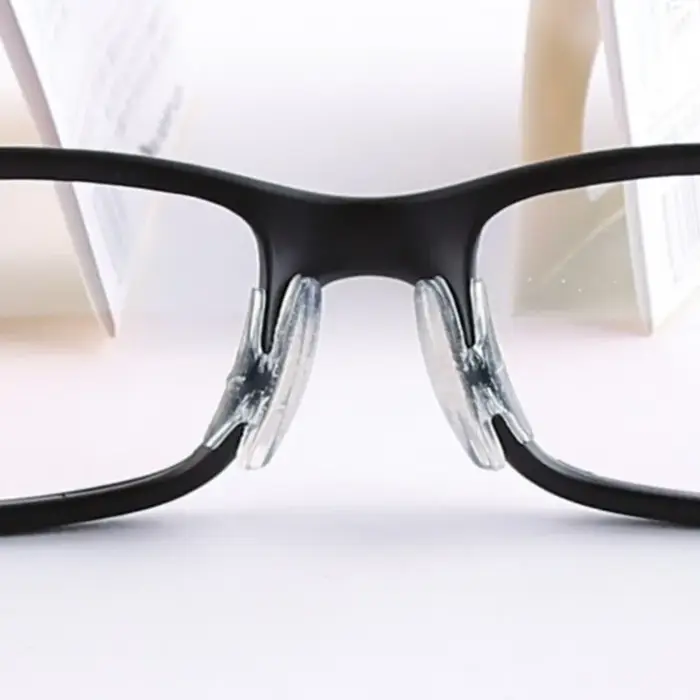 Lunettes transparentes, plaquette nasale, Support de nez antidérapant, lunettes longue durée, Suppor