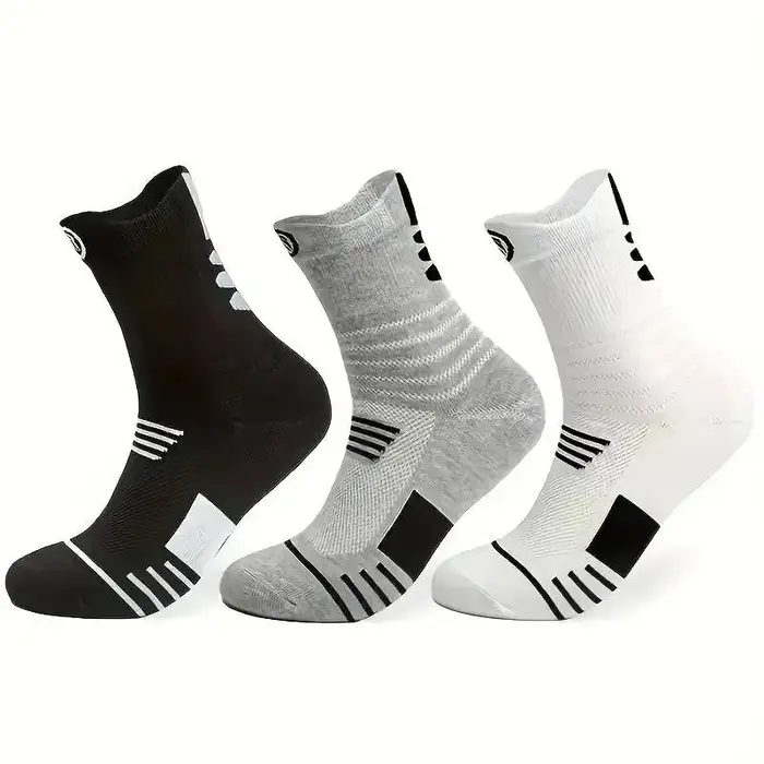 3 paires chaussettes chasse homme confort amorti performance sport outdoor équipement cynégétique