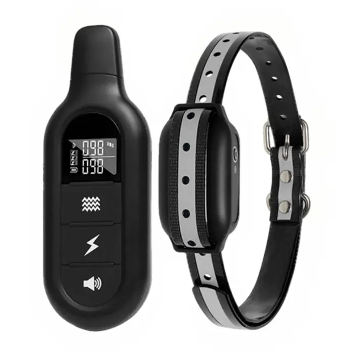Collier d'entraînement pour chien, télécommande, arrêt des aboiements, 3 Modes, bip, Vibration stati