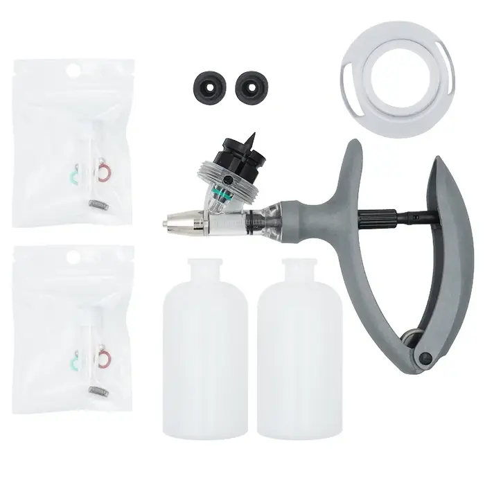 Seringue continue vétérinaire automatique, 1ml/2ml/5ml, Injection animale, vaccine réglable pour bét